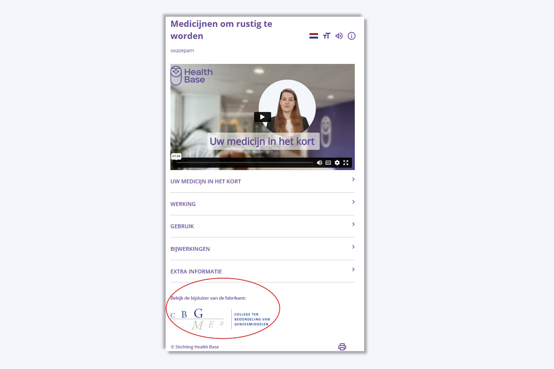 Bijsluiter altijd digitaal beschikbaar voor apotheek en patiënt