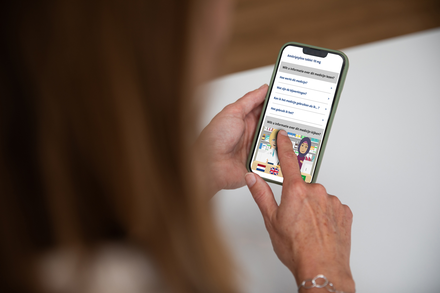Digitale toegang voor patiënten tot fabrikantenbijsluiters