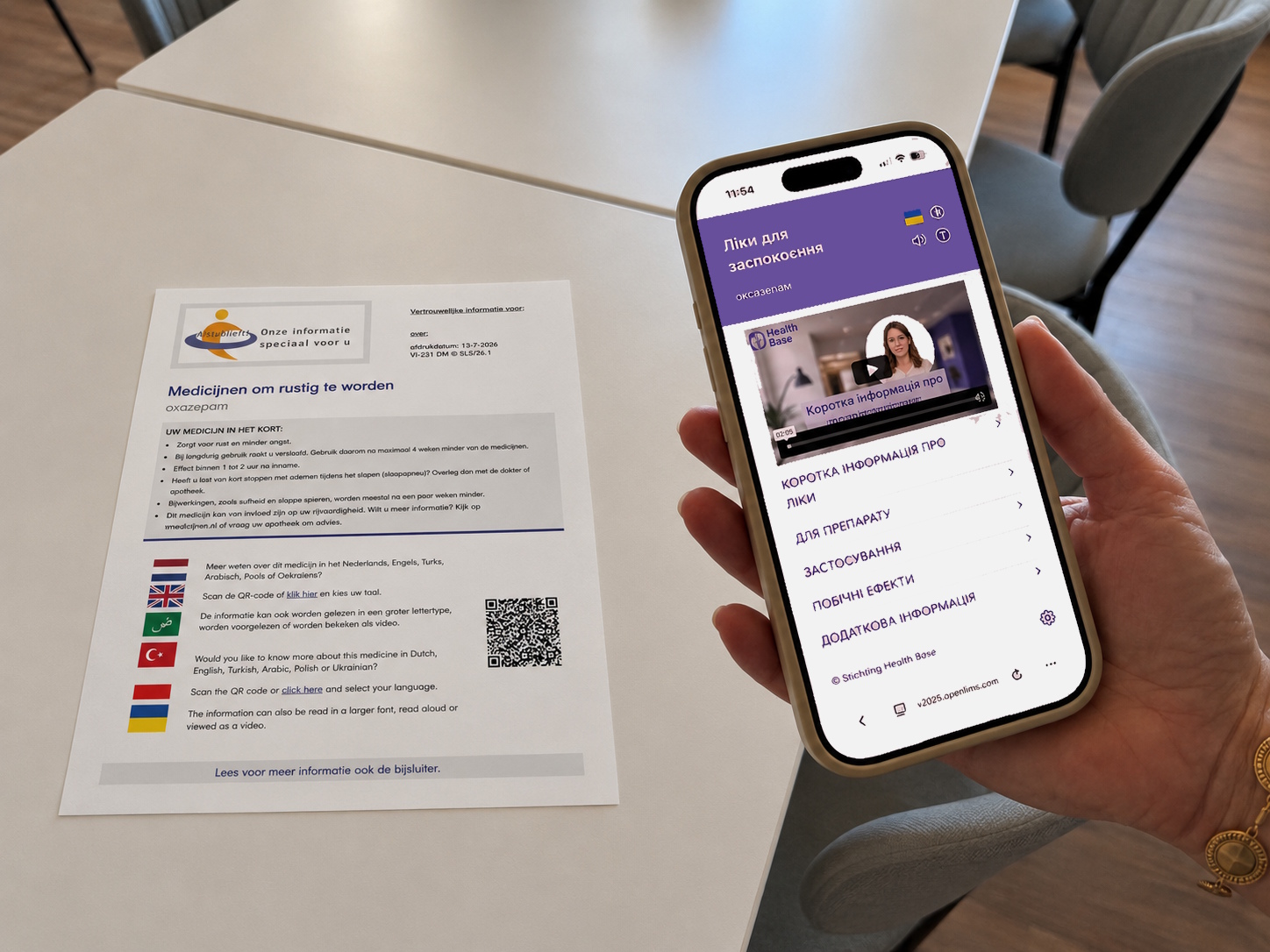 Verdere uitbreiding meertalige geneesmiddelinformatie UI-online